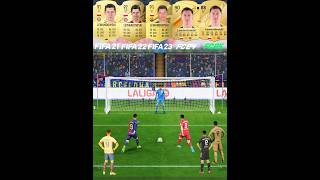 Lewandowski Penalty Kicks Evolution From FIFA 21 To FC 25 robertlewandowski eafc25 penaltykick [upl. by Naed]