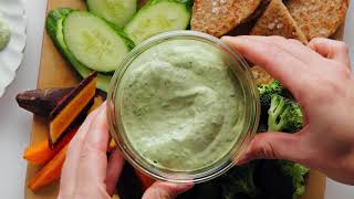 Green Goddess Tahini Dip [upl. by Jochebed854]