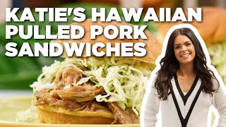 Katie Lee Biegels SlowCooker Hawaiian Pulled Pork Sandwiches  The Kitchen  Food Network [upl. by Polly988]