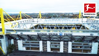 This is how Dortmunds Stadium Looks Like from Inside  Signal Iduna Park  Behind the Scenes [upl. by Wadlinger269]