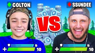 1v1 vs My SON in Fortnite For Loot [upl. by Methuselah694]