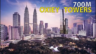 Oxley Towers Kuala Lumpur City Centre KLCC 2024 I New skyscraper [upl. by Nnaycart499]