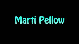 Learn How To Pronounce Marti Pellow [upl. by Scibert]