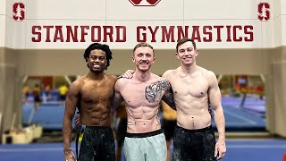 Joining Stanford Gymnastics  ft Ian Gunther amp Khoi Young [upl. by Elocal312]