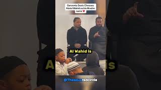 Gervonta Davis chooses Abdul Wahid as his Muslim name❤️ [upl. by Oibaf]