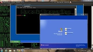 Meterpreter  keylogger escalada de privilégio e acesso com ambiente gráfico ao alvo [upl. by Dolloff]