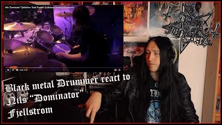 Black Metal Drummer react To  Nilsquot Dominator quot Fiellstrom  Dark Funeral  Vobiscum Satanas [upl. by Fritze703]