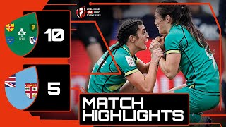 Ireland secure OLYMPIC QUALIFICATION FOR FIRST TIME  Ireland v Fiji  HSBC France Sevens Rugby [upl. by Reivaz138]