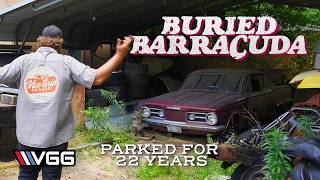 BURIED Plymouth Barracuda Parked for 22 YEARS Will it RUN AND DRIVE 400 Miles Home [upl. by Zhang298]