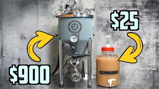 Cheap vs Expensive Fermenter Does The Beer Taste Different [upl. by Edmonds]