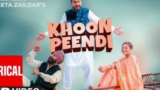 Khoon Peendi Song Geeta Zaildar Audio Song Jassi X New Punjabi Song 2022 T Series [upl. by Fulcher]