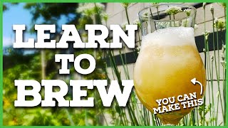 HOME BREWING 101 How to Brew Beer at Home The Beginners Guide [upl. by Adnocahs]