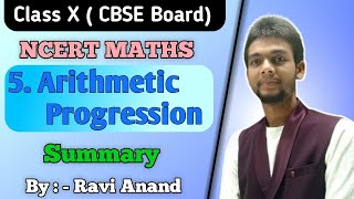 Arithmetic Progression Class 10 NCERT  Chapter 5 Detailed Explanation  CBSE Board [upl. by Dnalel397]