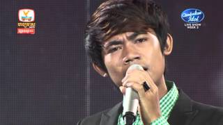 Cambodian Idol  Live Show Week 3 ​ នី រតនា  ស្លឹកឈើ [upl. by Aicemed731]