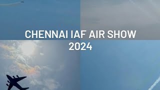 CHENNAII AIR SHOW 2024  SOUTH INDIA AIR SHOW  MARINA BEACH  15 LAKH CROWD [upl. by Shalom]