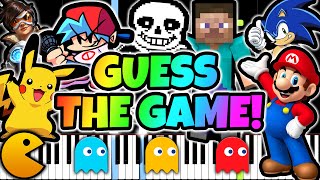 Only 1 Can Guess These Games In 10 Seconds Music Quiz [upl. by Mitchiner]