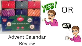 Amigurumi Advent Calendar Review Yarnspirations [upl. by Eidnalem]