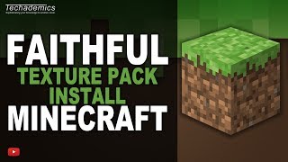 How To Install Faithful Texture Pack  Minecraft [upl. by Halden]