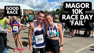 MAGOR RACE DAY FAIL  A Tough 10k [upl. by Elana628]