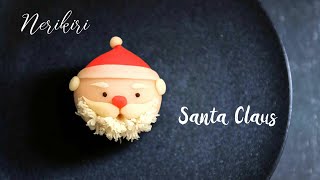 HOW TO MAKE THE SANTA CLAUS NERIKIRI WAGASHI [upl. by Romy]