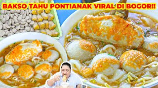 ENAK BAKSO TAHU ALA PONTIANAK HALAL JUALAN DARI TAHUN 2001 TAPI BARU VIRAL SKRG [upl. by Eiramnwad797]