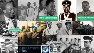 These are all the traitors who overthrown Kwame Nkrumah the Messiah of Ghana the overthrow of nkrum [upl. by Carlina]