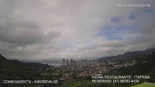 VISÃO PANORÂMICA ITAPEMA  ITAPEMA  SC  INDAIÁ RESTAURANTE  ITAPEMA AO VIVO [upl. by Snoddy654]