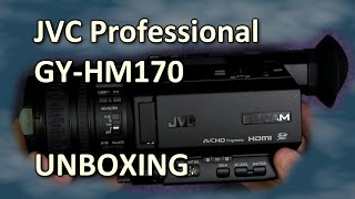 JVC GYHM170 GYHM200 unboxing amp first look [upl. by Diannne]