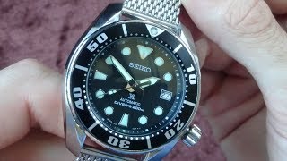 Bandwirkung Seiko SBDC031 quotSumoquot 4K Ultra HD [upl. by Selrac]