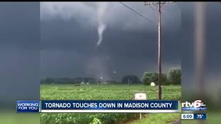 EF1 tornado touches down in Madison County [upl. by Gabriell989]