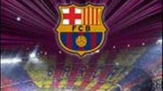 Barca Hymn With Lyrics [upl. by Neemsay]