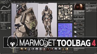 Marmoset Toolbag 4  WOW Substance Painter Has Competition [upl. by Dare]