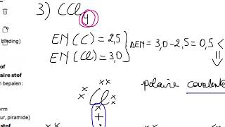 Oefening polariteit CCl4 [upl. by Ettennaj]