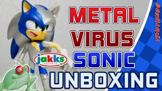 JAKKS PACIFIC METAL VIRUS SONIC UNBOXING  REVIEW [upl. by Primo269]