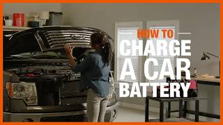 How to Charge a Car Battery  DIY Car Repairs [upl. by Gratia]