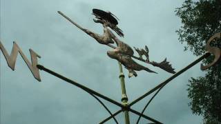 Weathervane witch with cat [upl. by Renata]