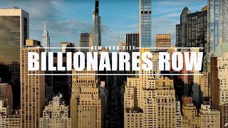 Drone Billionaires Row NYC [upl. by Carothers]