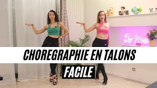 Apprendre à danser une chorégraphie talons facile TUTO DANSE débutant BYMELI [upl. by Thia]