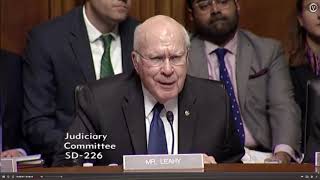 Leahy questions Barr on quotpurposely misleadingquot Mueller report testimony [upl. by Grati65]