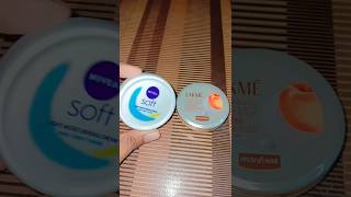 Nivea soft cream VS Lakme peach milk moisturizer [upl. by Helen]