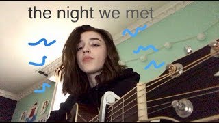 the night we met cover [upl. by Martina]