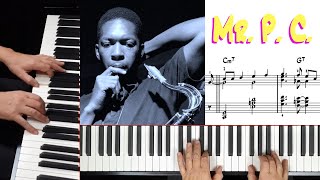 Mr PC John Coltrane  2 piano arrangements [upl. by Ajidahk]