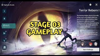 Nightmare Revisit Stage III  difficulty III  Terror Reborn 1  Event Somnium Labyrinth Wuthering [upl. by Sholes]