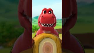 🏎️ Here comes the TRex Car dinosaurforkids [upl. by Petromilli]