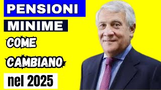 💥 Pensioni Minime 2025 Aumento Record in Arrivo 💸 Ecco Quanto Guadagnerai 💶 [upl. by Ibrab]