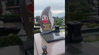 Памятник из гранита на могилу жены  Памятник з граніту на могилу дружини gravestone headstone [upl. by Wilterdink838]