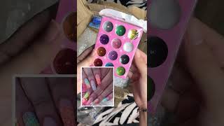 My new nail extensions kit 😍 follow for part 2 viralvideo ytshorts nails [upl. by Aliakam]