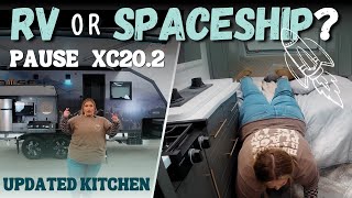 unhinged camper review 2024 pause xc202 updated kitchen [upl. by Ayrad]