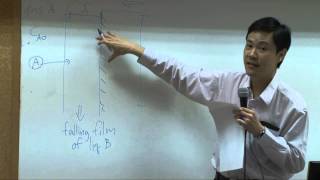 Transport Phenomena lecture on 60213  Mass transport 58 part 4 of 6 [upl. by Kristianson]