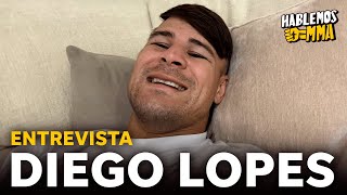 Diego Lopes pide a Volkanovski o Brian Ortega tras locura de victoria en UFC 303 [upl. by Eeresid]